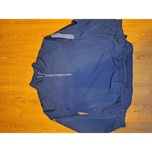 Callaway Golf Pullover Sweater Mens Large Blue Quarter Zip